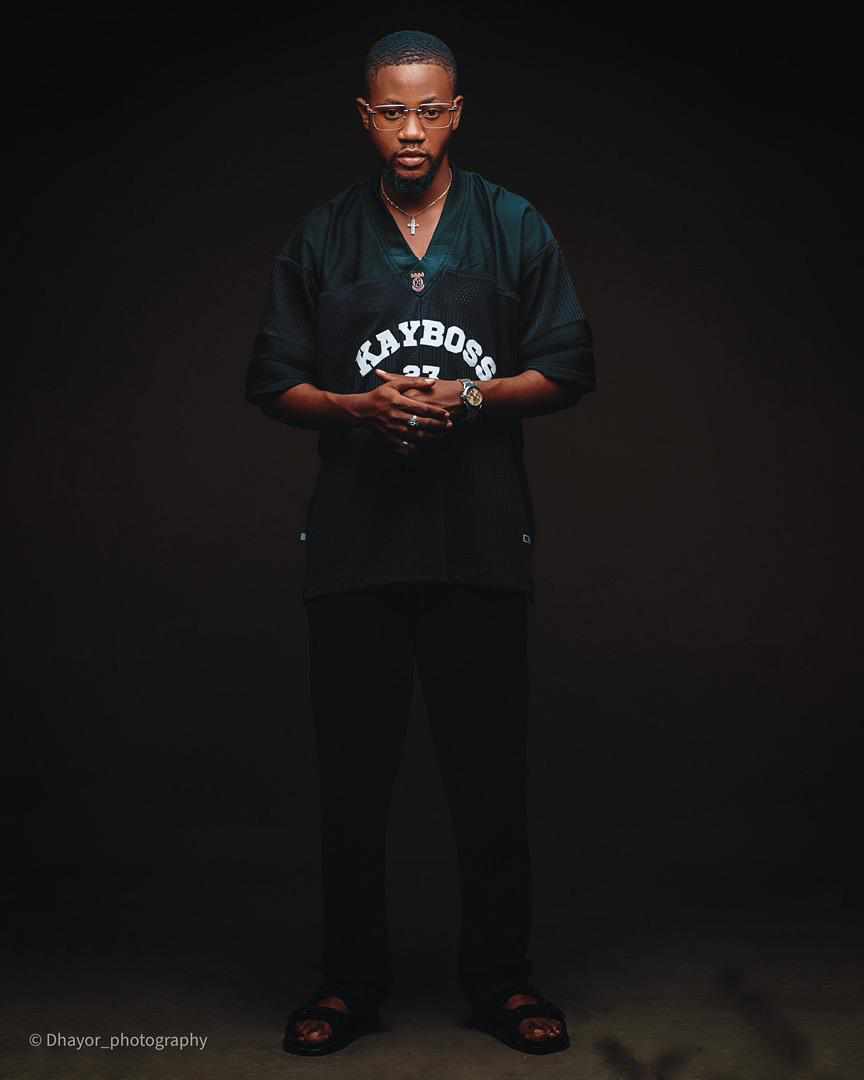 THE KAYBOSS AMERICAN FOOTBALL JERSEY ( BLACK )