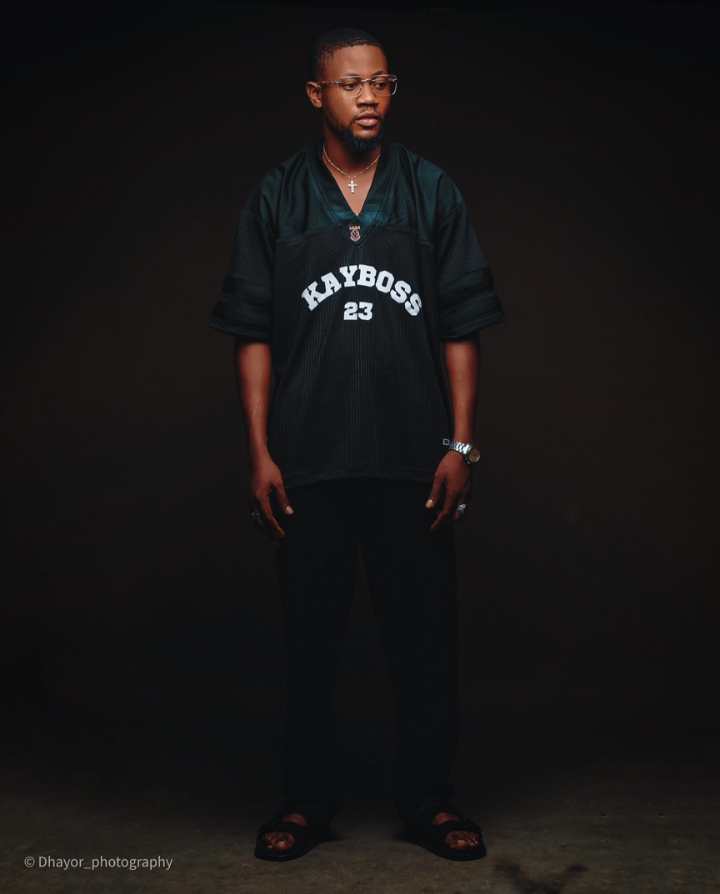 THE KAYBOSS AMERICAN FOOTBALL JERSEY ( BLACK )